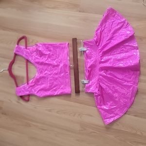 Pink Rave Iridescent set